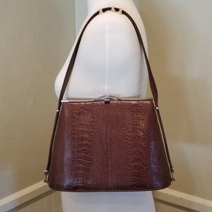 Vintage River reptile purse